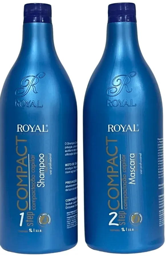 Набор нанопластики Royal Compact Organic 0%, 2 x 1 л