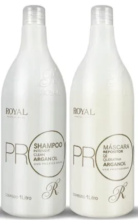 Royal Promax Argan Keratin Smoothing Kit 2 x 1000 ml
