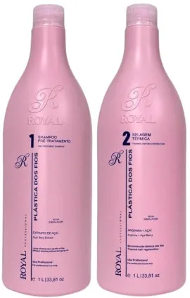 Royal Plastica dos Fios Acai Keratin Kit 2 x 1000 ml