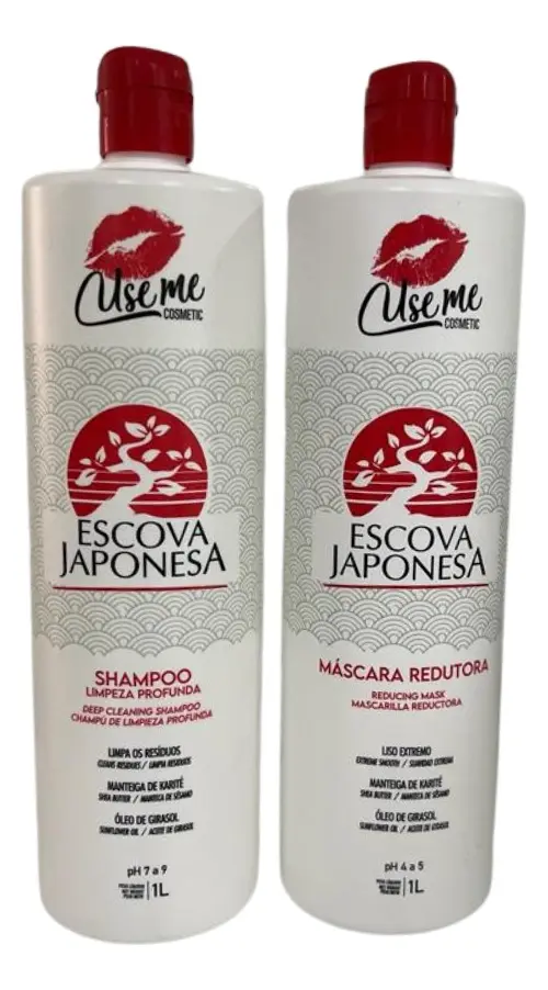 Use Me Japanese Brush Keratin Kit 2 x 1 L