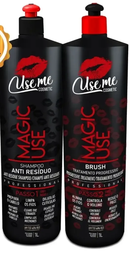 Use Me Magic Brush Keratin Kit 2 x 1 L
