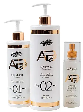 [LAMB1700] Liso Lambido Nanoplasty Kit 1 L + 500 ml + 200 ml — Ana Paula