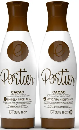 [10600] Cacao Keratin Smoothing Kit 2 × 1 L — Portier