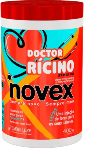 [670534000021] Суперфуд Маска NOVEX DOCTOR RICINO 400gr,  набор 5 шт