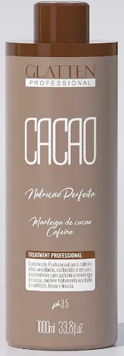 [GL607474] Cacao Liso Perfeito Keratin Hair Treatment 1 L — Glatten