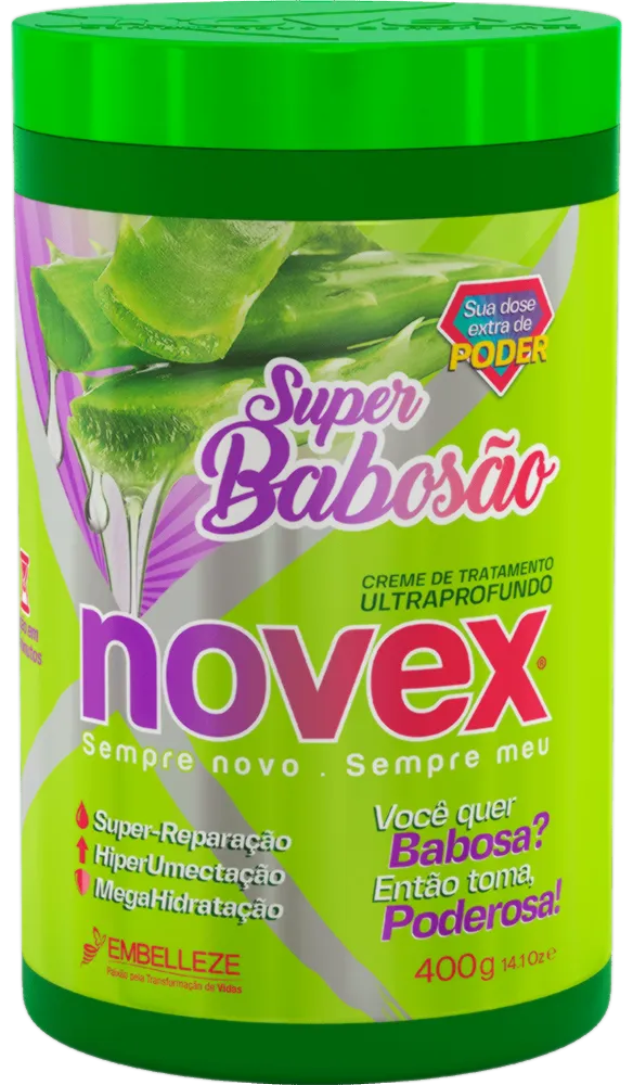 Суперфуд Маска Novex Super Babosão 400gr, набор 5 шт
