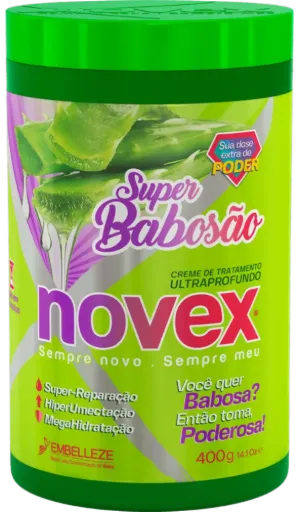 [670443000021] Superfood Mask Novex Super Babosão 400gr, Kit of 5 pcs