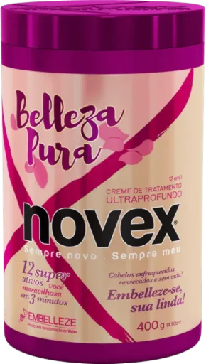 [000154000021] СУПЕРФУД МАСКА ДЛЯ ВОЛОС NOVEX BELLEZA PURA 400gr, набор 5 шт