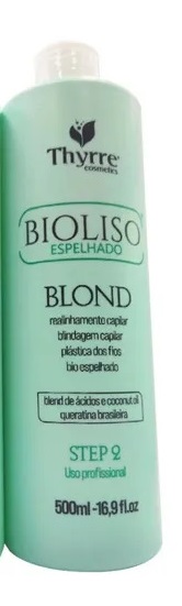 [LBWQXM3NK] Нанопластика для Нанокристаллизации волос Ativo BioLiso Espelhado 1 Litro