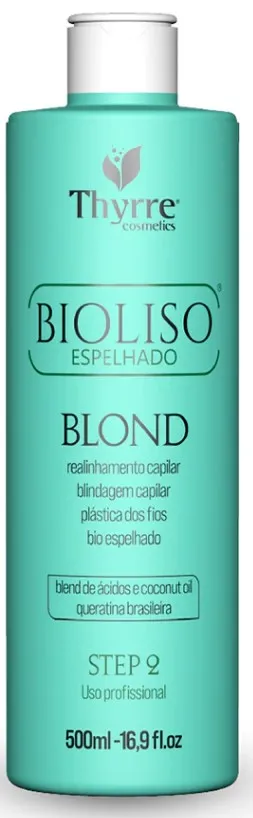 Nanoplasty for hair nanocrystallization Ativo BioLiso Espelhado 1 Litro