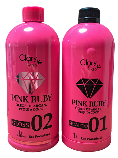 [PRCLARY] Nanoplasty for blonde Pink Ruby from Clary Liss, 2*1l