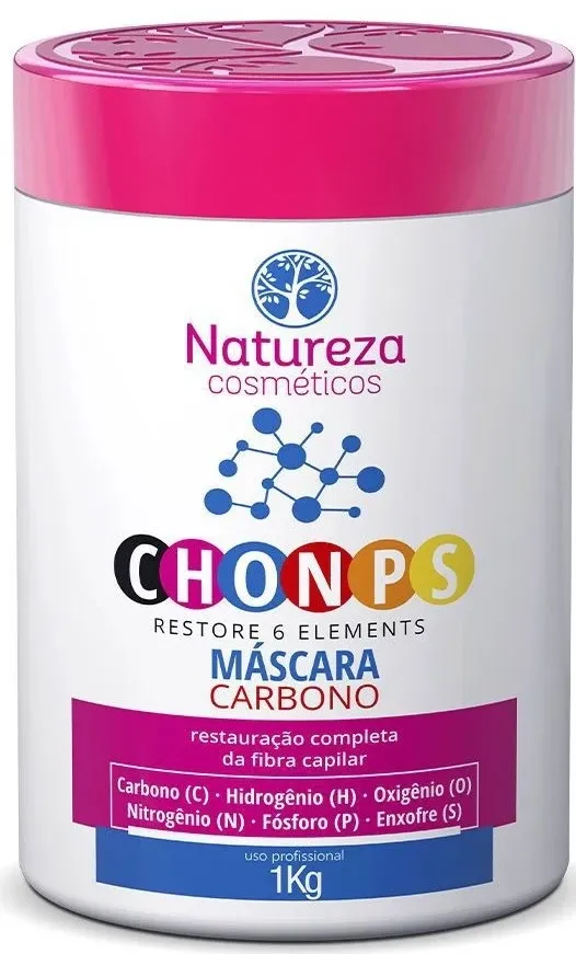 Маска  Carbono Chonps 1 Kg - Natureza Cosméticos