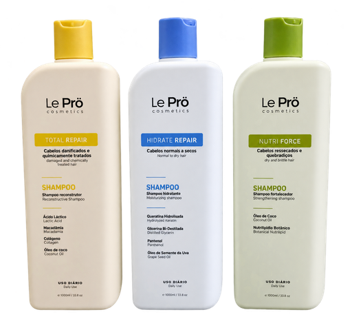 [SHAMLEPRO1L] KIT Шампуней Le Pro(1l*3)