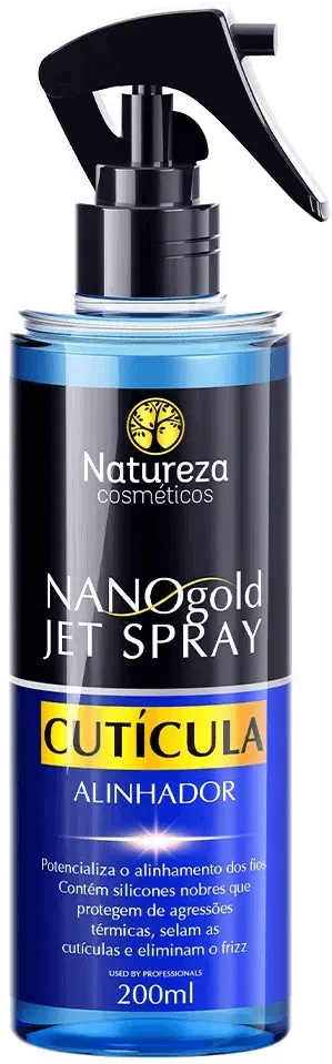 NANOJET GEL FROM NATUREZA, GOLD JET SPRAY CUTÍCULA -200ml
