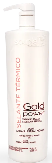 [SGP001] Keratin hair sealant Soupleliss Gold Power 1000 ml