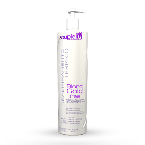 Кислотный состав  Realinhamento Térmico Blond Gold Free 01 LT Soupleliss Professional