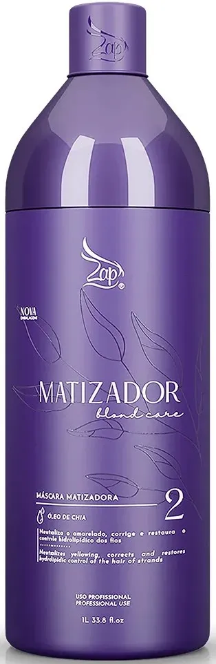 [Z-1U-MTBC-1000-M] Матизатор с синим пигментом BLOND CARE 1L PROFISSIONAL - ZAP COSMÉTICOS