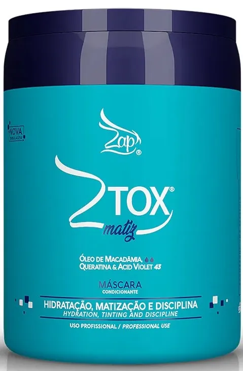 ZTOX MATIZ 950G - Botox for blonde - ZAP COSMÉTICOS