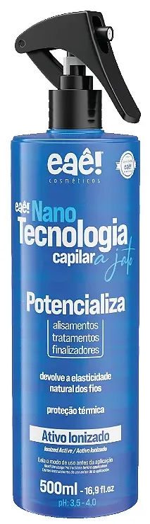 [JF6GLJH5N-Z] Composition for hair nanocrystallization, Nanotecnologia Hair Eae 500ml*(blue)