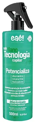 Composition for hair nanocrystallization, Nanotecnologia Hair Eae 500ml*(green)