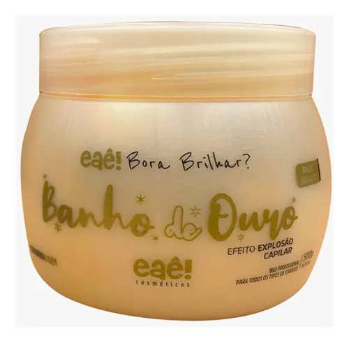 Золотой ботокс  Banho De Ouro 500gr - Eae Cosméticos