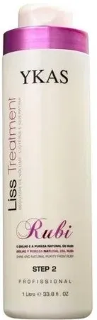 Keratin for hair Ykas Rubi Redutor De Volume 1L