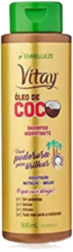 [B09648M3ZB] Шампунь Vitay Óleo de Coco 300ML
