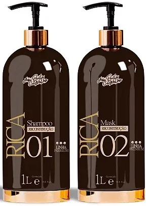 [NXTR7BLFD] Set for bioreconstruction of hair Rica from Ana Paula Carvalho, 2L