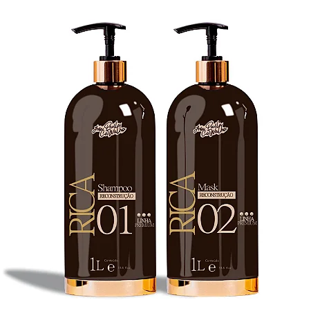 [NXTR7BLFD] Set for bioreconstruction of hair Rica from Ana Paula Carvalho, 2L