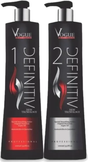 [VOGUEDEFINITIV] Кератин Vogue Definitiv + Техшампунь Набор – 2L