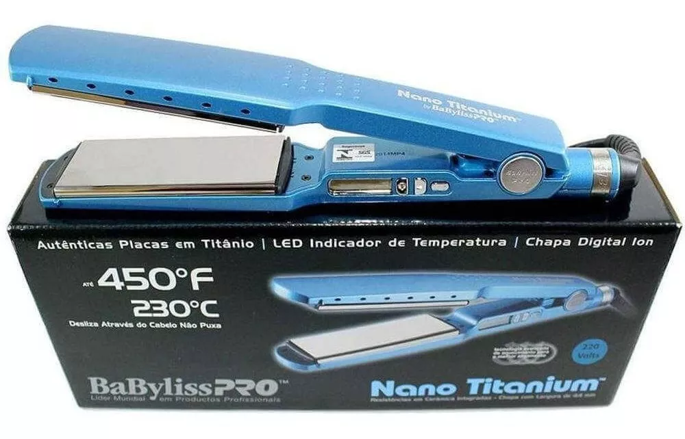 [Babylisspro] Iron Nano Titanium Babyliss 220 V Original