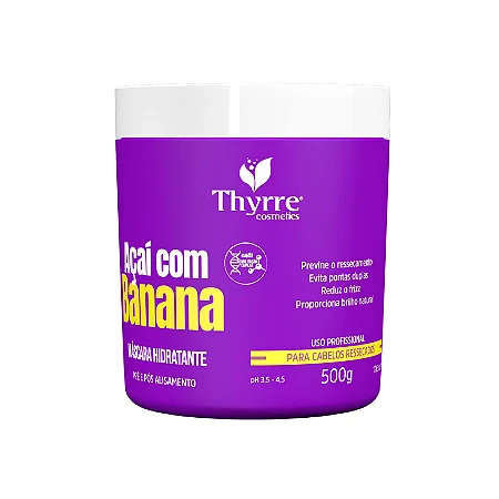 Botox Acai with banana 500g - Thyrre Cosméticos