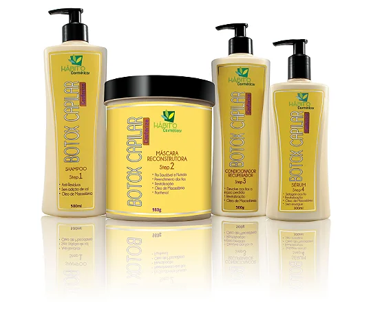 Set Btx Hair Habito Cosméticos Profissional