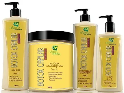 Set Btx Hair Habito Cosméticos Profissional