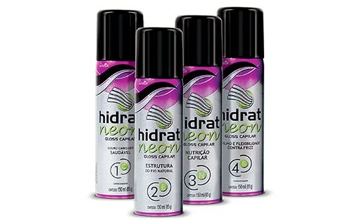 [Hidratneon4] Набор для нано кристаллизации волос Hidratneon - 4 катриджа