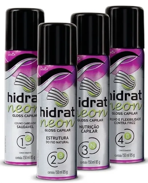 Hidratneon hair nano crystallization kit - 4 cartridges