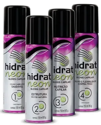 [Hidratneon4] Dwell'X Набор для нано кристаллизации волос Hidratneon - 4 катриджа