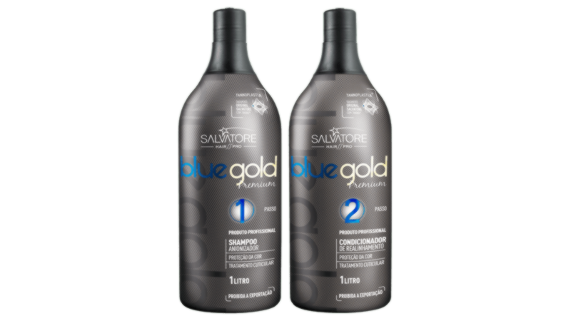 Нанопластика Salvatore Blue Gold Premium 2x1l