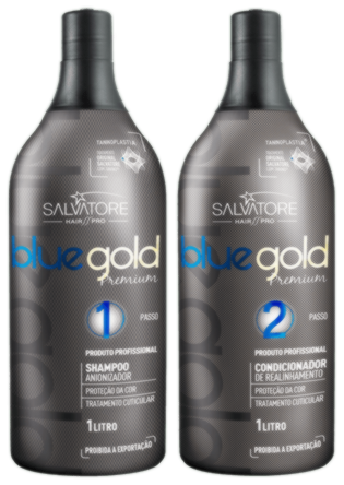 [010561] Нанопластика Salvatore Blue Gold Premium 2x1l