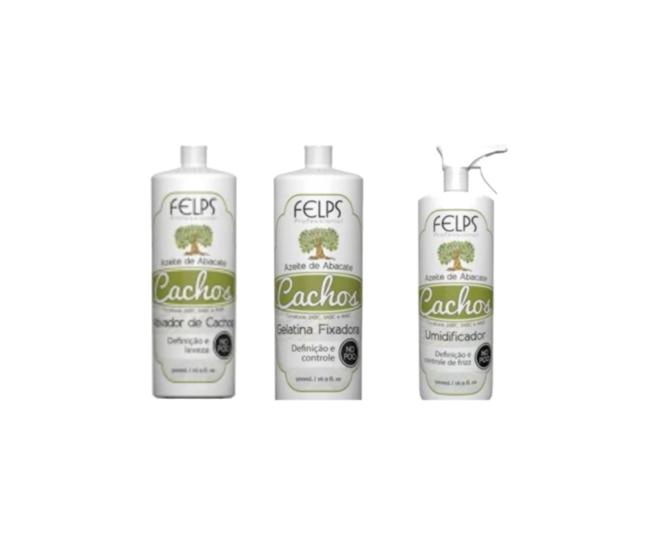 [FP0368] Набор для ухода за локонами Сachos с маслом ананаса от FELPS, 3*500ml