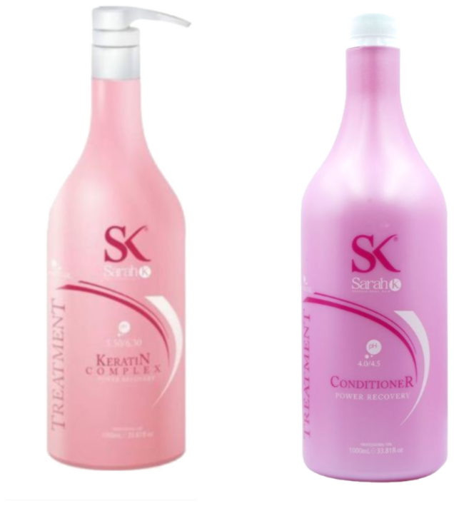 [CONSARAHK] Холодная Каутеризация волос SOS KERATIN+Conditioner от Sarah K, 2L