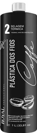 Keratin PLASTICA DOS FIOS CAFÈ from Royal Cosmeticos, 1l