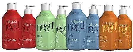 [RDLKLWWEE] 4 home care kits Mirai line from EAE Cosméticos 300ml*8