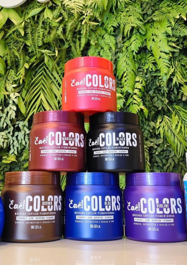 Toning masks from Eaê Cosméticos (Kit of 6 pcs*500gr)