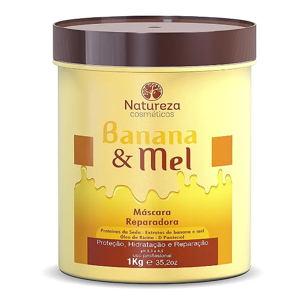 Hair Botox Natureza Banana & Mel, 1l