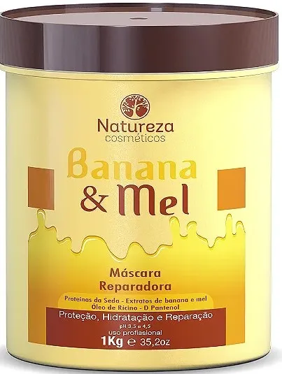 Hair Botox Natureza Banana & Mel, 1l