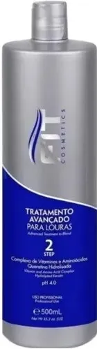 [1235] Keratin for blonde Tratamento Avançado P/loiras Fit Cosmetics*500ml