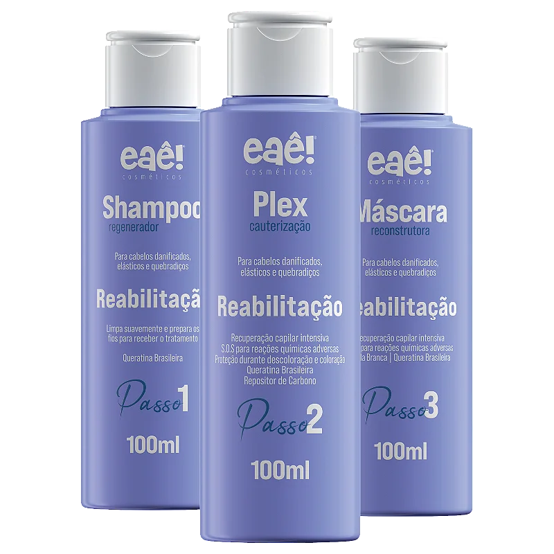 [R6ZPZK5ZP] Additional Set for cauterization Reabilitação Hair 3*100Ml