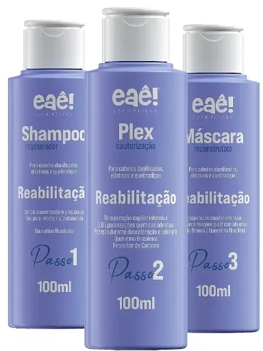 [R6ZPZK5ZP] Additional Set for cauterization Reabilitação Hair 3*100Ml