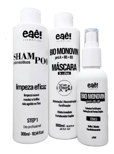 [SBQ9VMNZY] Set Capillary hair growth Bio Monovin from EAE (3 Passos)300*2+120ML